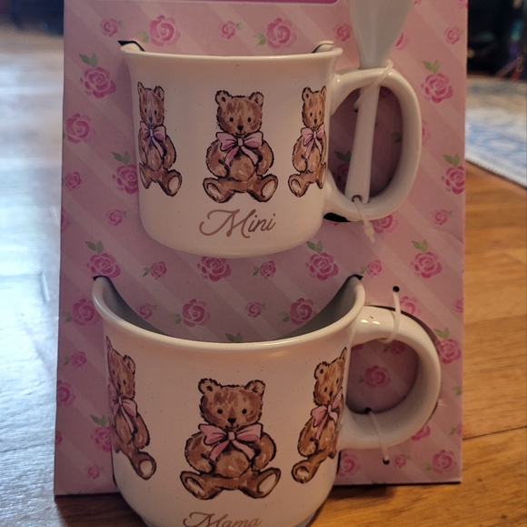 jubilee press Other - Cute Teddy Bear Mugs Set